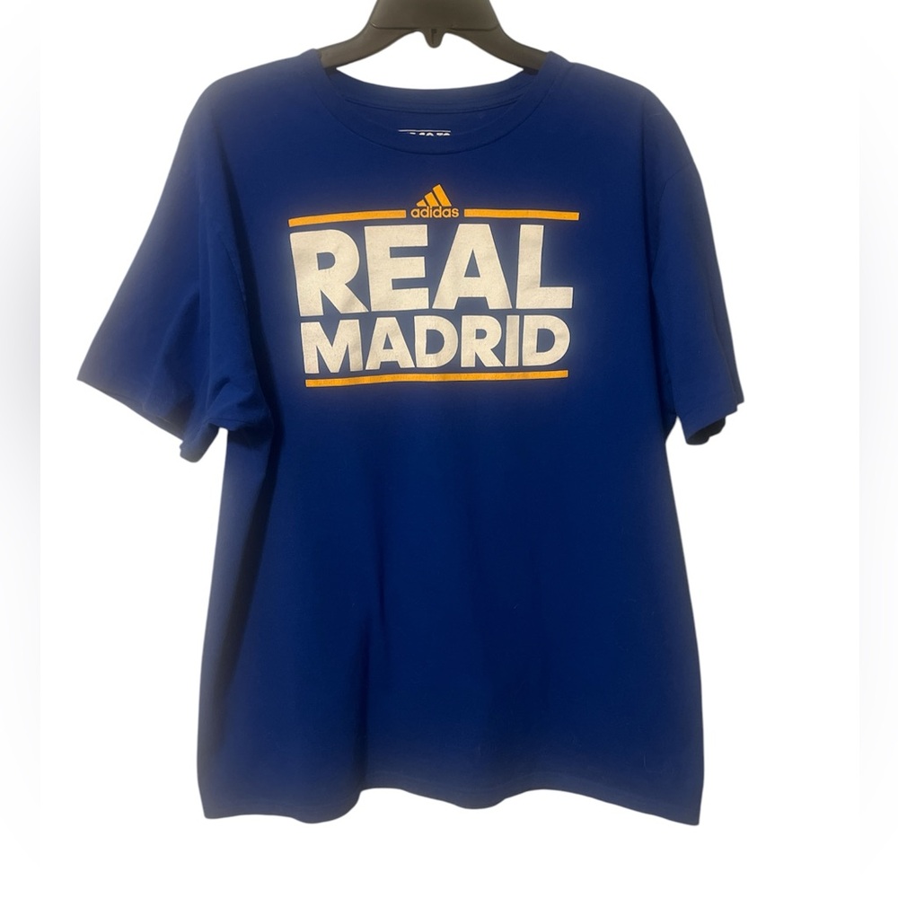 Men’s Adidas Real Madrid Blue T-Shirt